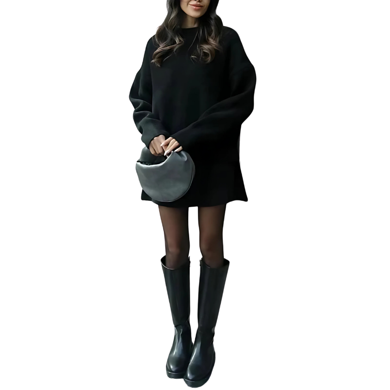 Elissa | Chique trui & rok set - Casual 2-delige gebreide outfit voor herfst/winter