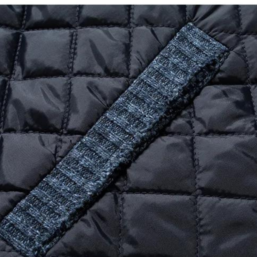 Vortex | Stijlvol Heren Vest met Opstaande Kraag