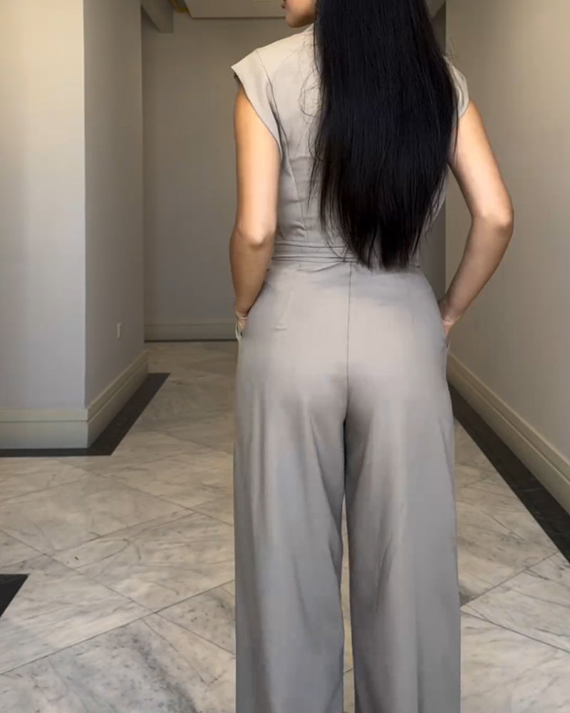 Judith | Modieuze Kanten Top & Broek Tweedelige Set