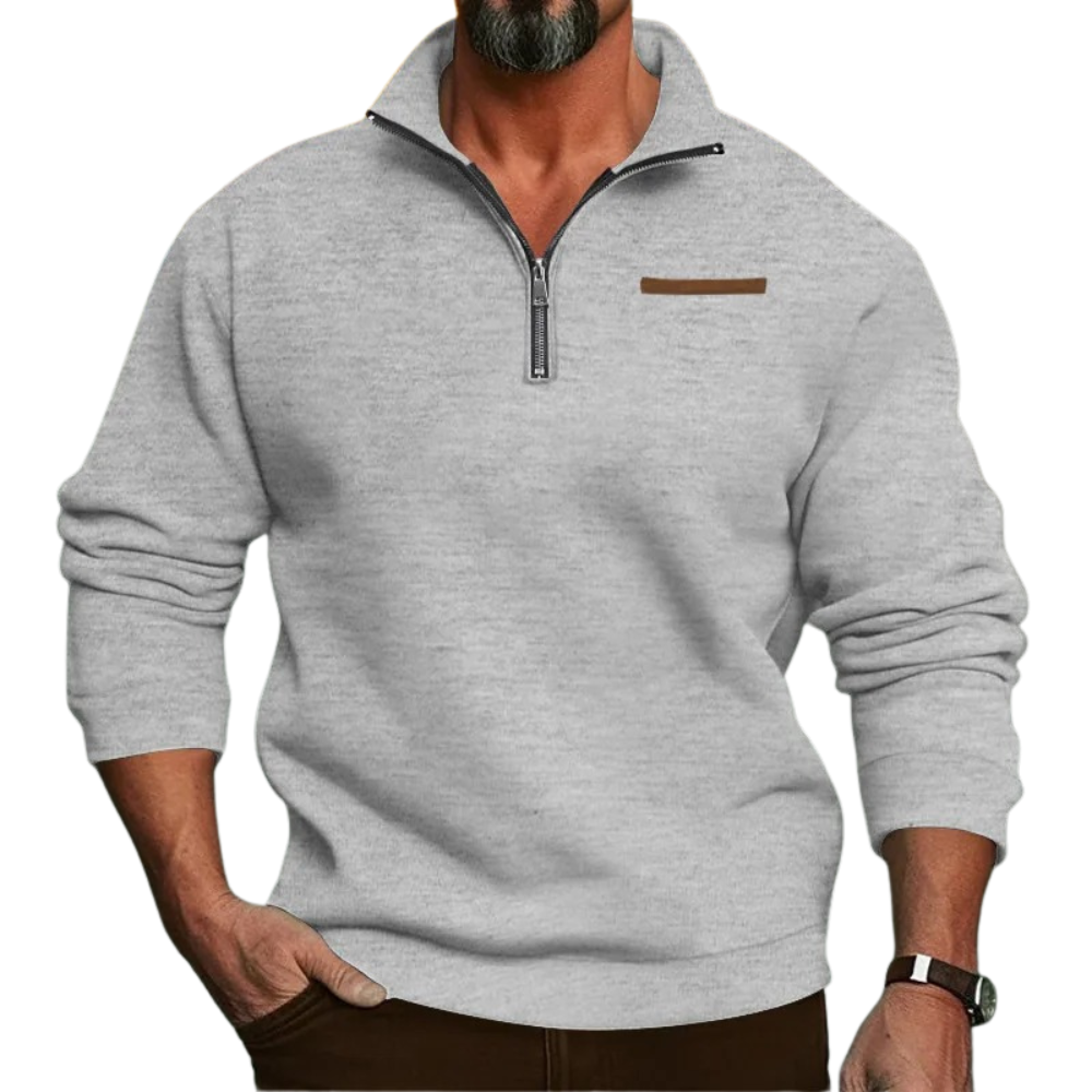 Fabio™ | Herentrui Halflange Rits - Casual Comfort