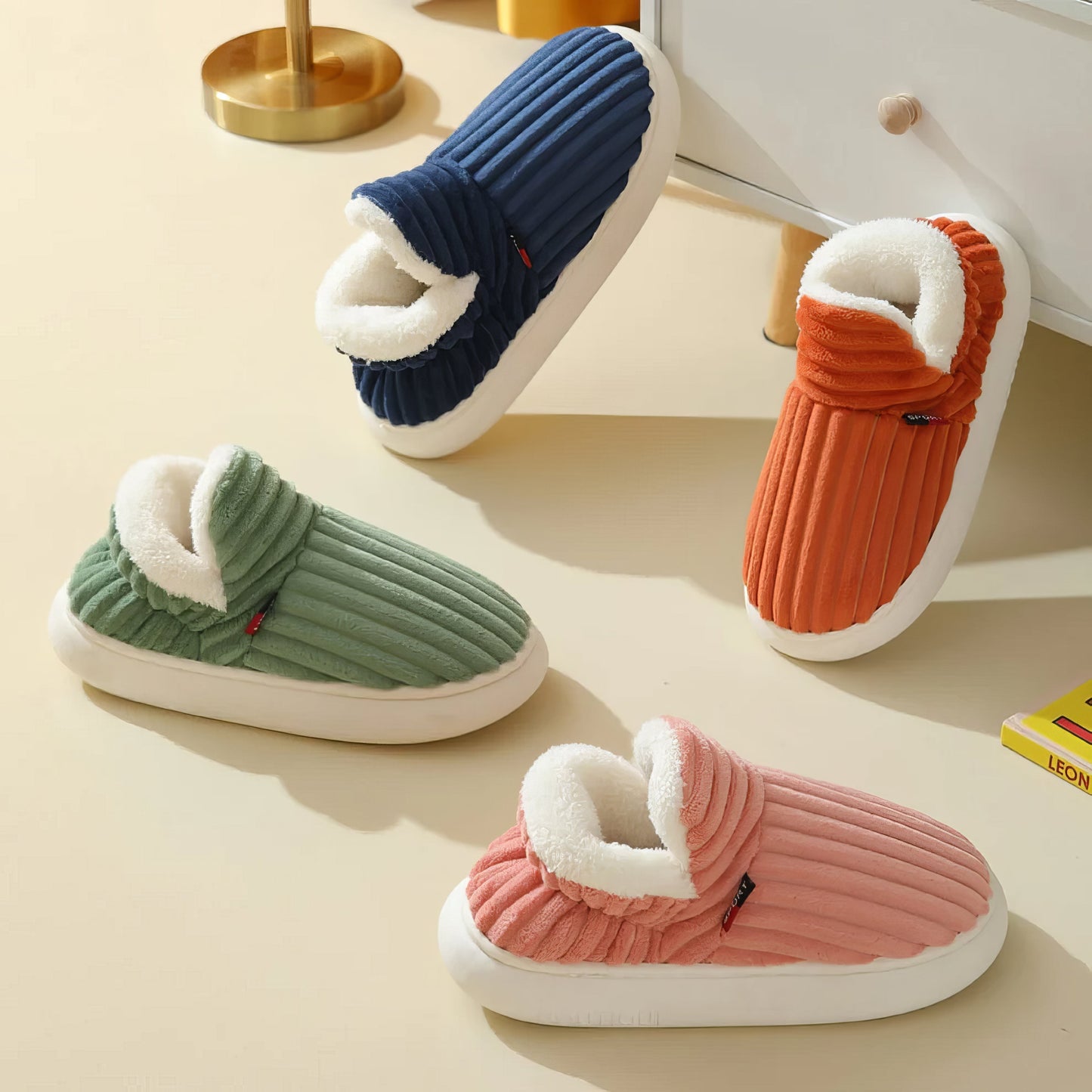 Fuzzique™ | Warme Sloffen voor Ultiem Comfort