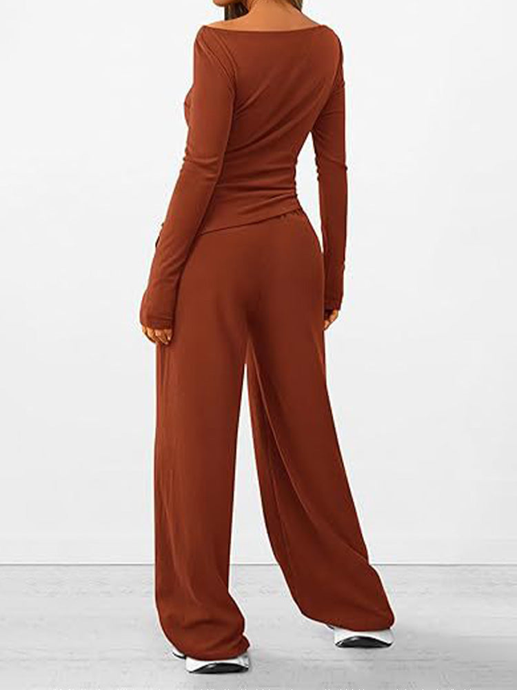 Lainey | Casual slim fit tweedelige set