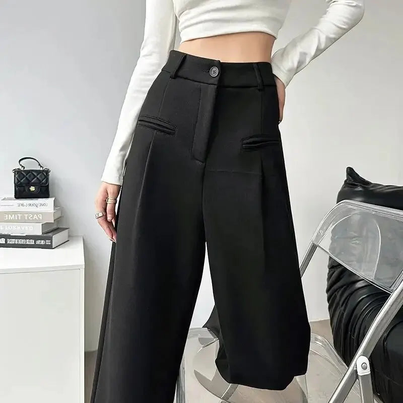 Norma - Stijlvolle Herfst Casual Veelzijdige Hoge Taille Broek voor Vrouwen