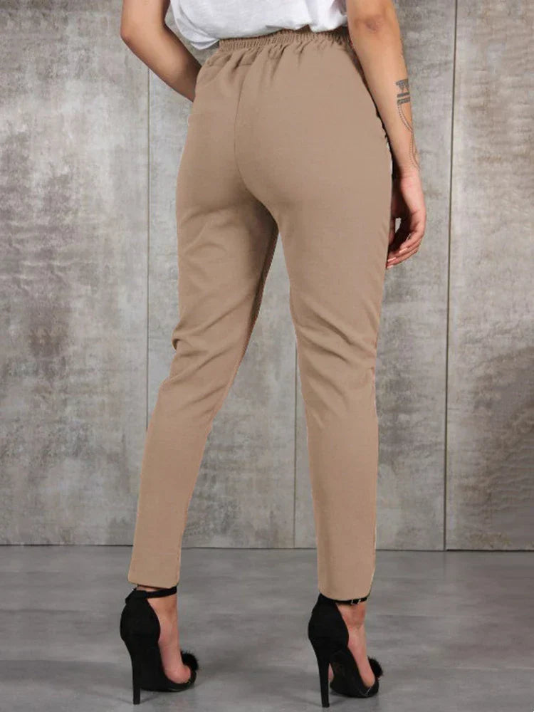Beatrix - Luchtige Chiffon Broek voor Vrouwen, Perfect voor Zomerse Dagen