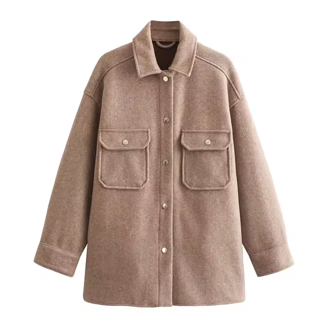 Fenna - Dames wollen hemdjacke