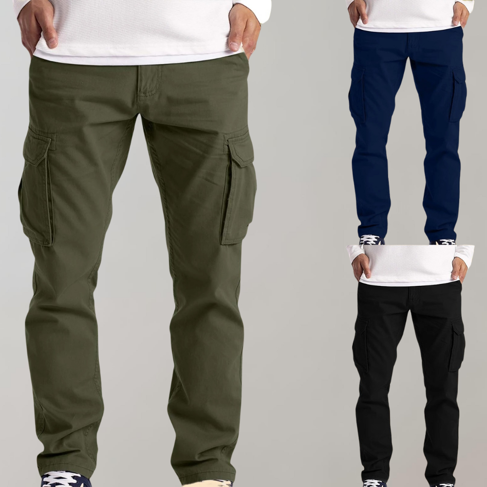 Donny - Stijlvolle en Comfortabele Herfst Cargobroek voor Mannen