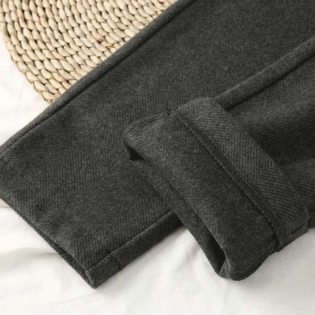 Aya - Klassieke Herfst Wol Broek voor Vrouwen