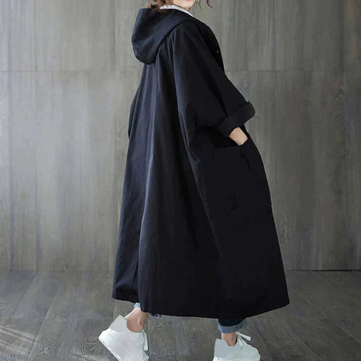Luna's stijlvolle dames trenchcoat