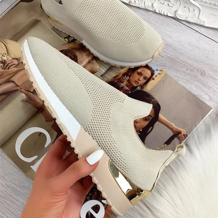 Jackie - Stijlvolle Orthopedische Slip-on Sneakers voor Dames