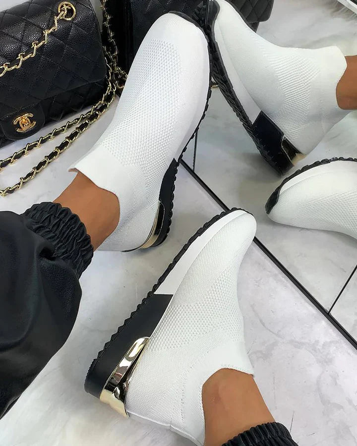 Jackie - Stijlvolle Orthopedische Slip-on Sneakers voor Dames