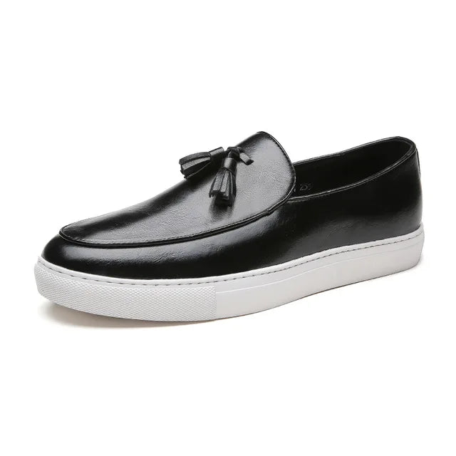 Luca - Stijlvolle Italiaanse Leren Loafers voor Heren