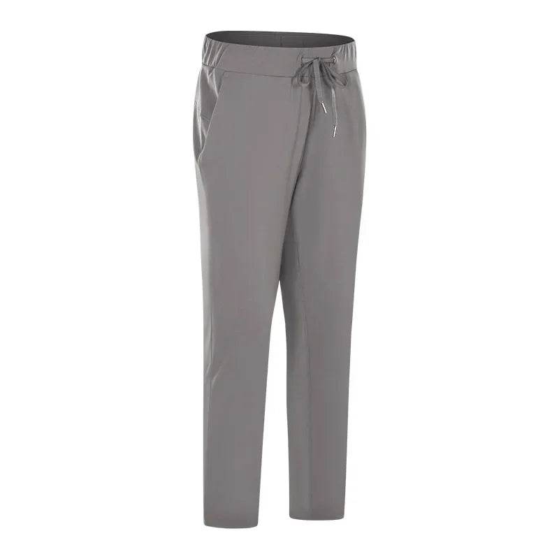 Patricia - Stijlvolle Casual Stretch Herfst Broek met Koord voor Vrouwen