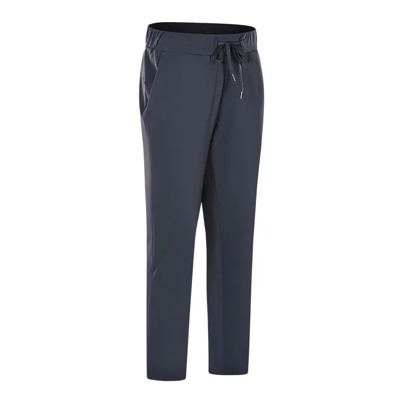 Patricia - Stijlvolle Casual Stretch Herfst Broek met Koord voor Vrouwen