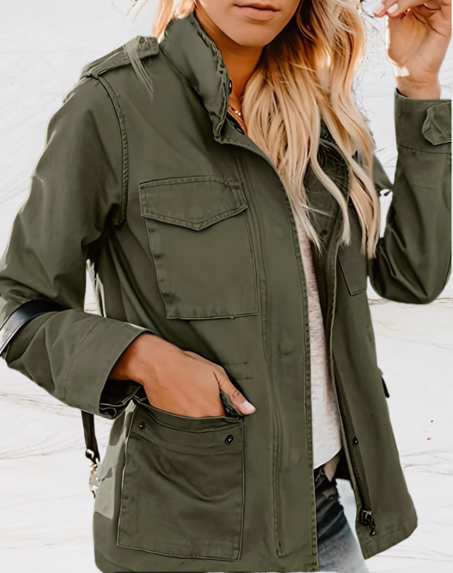 Noa | Lichte en Trendy Streetwear Jas voor Dames