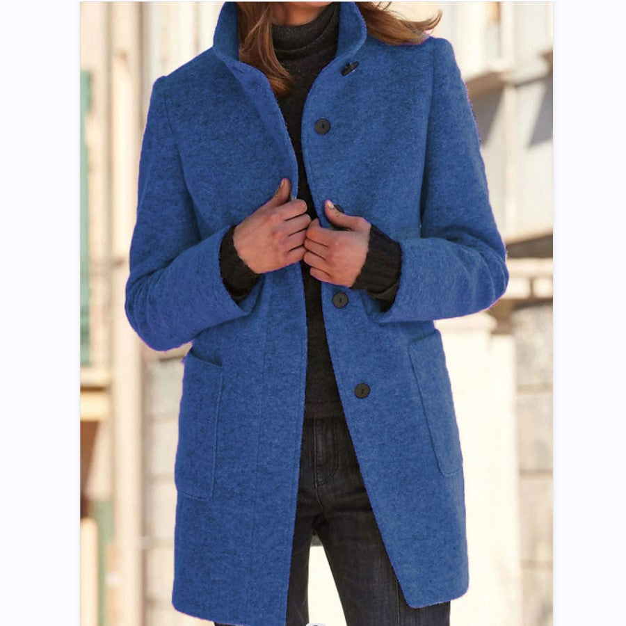 Eliza Couture | Stijlvolle & Elegante Damesjas met Knoopsluiting