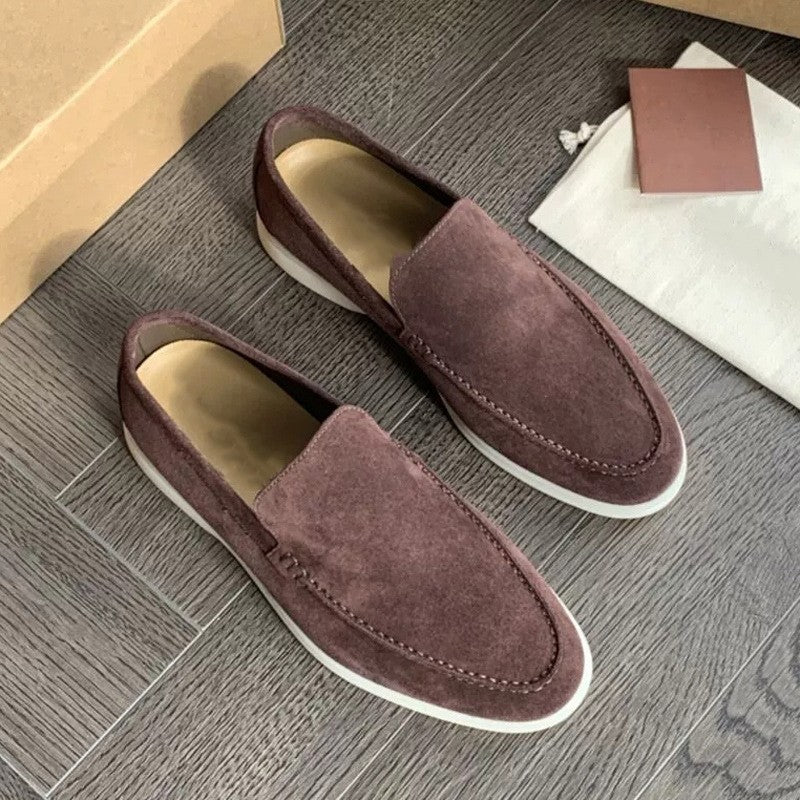 Carlo - Klassieke Suède Loafers voor Heren