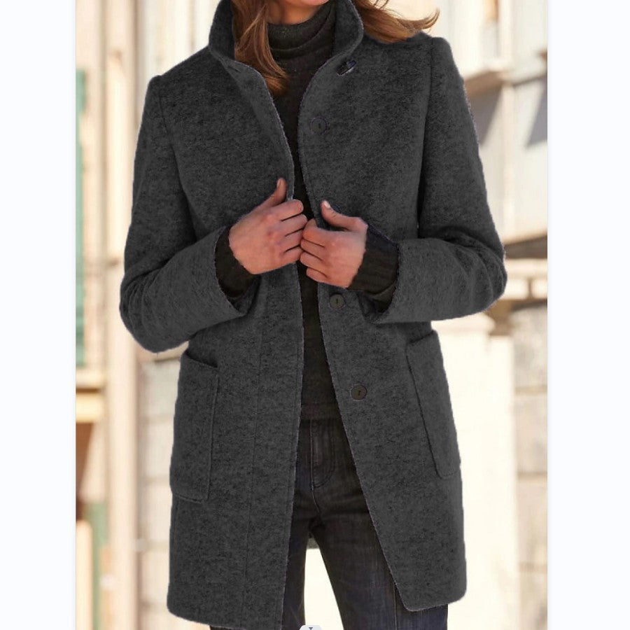 Eliza Couture | Stijlvolle & Elegante Damesjas met Knoopsluiting