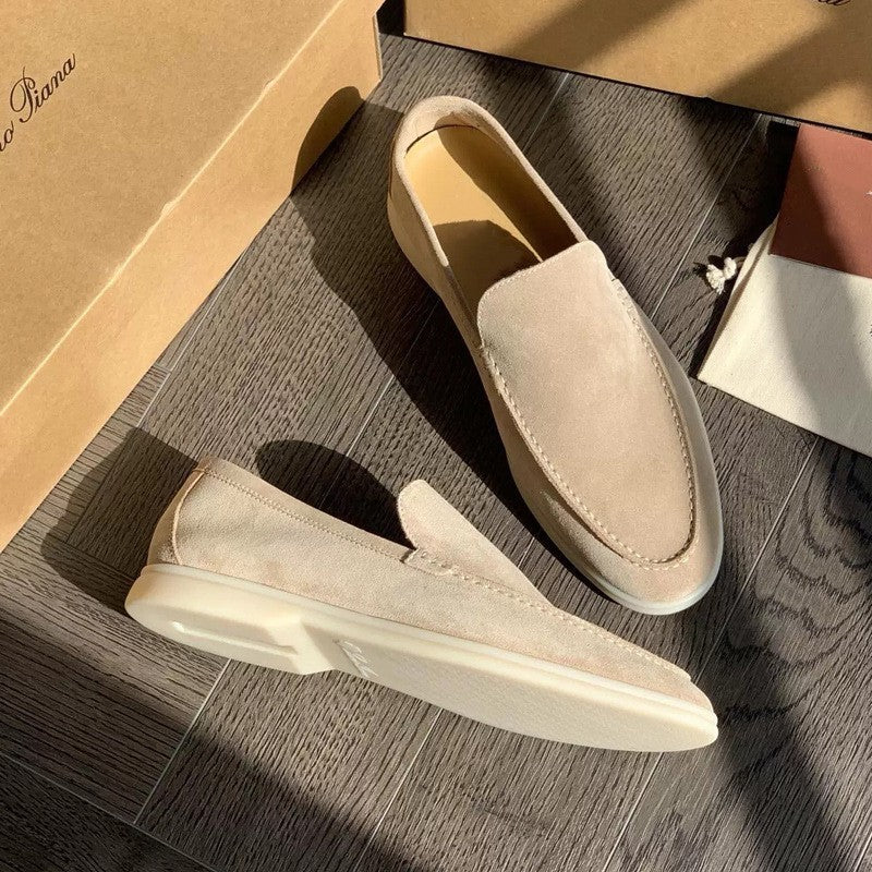 Carlo - Klassieke Suède Loafers voor Heren
