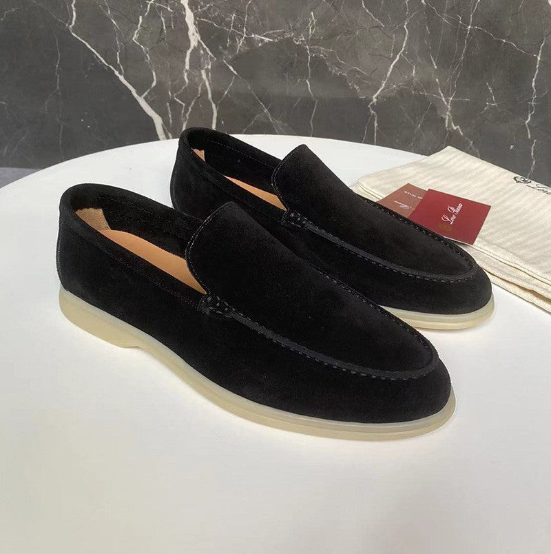 Carlo - Klassieke Suède Loafers voor Heren