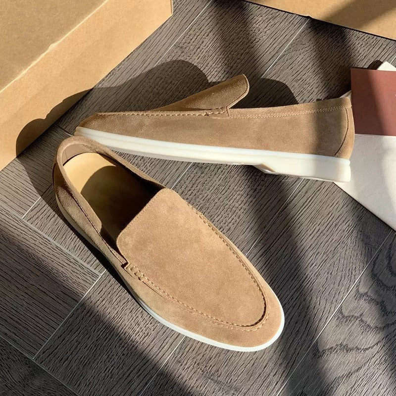 Carlo - Klassieke Suède Loafers voor Heren