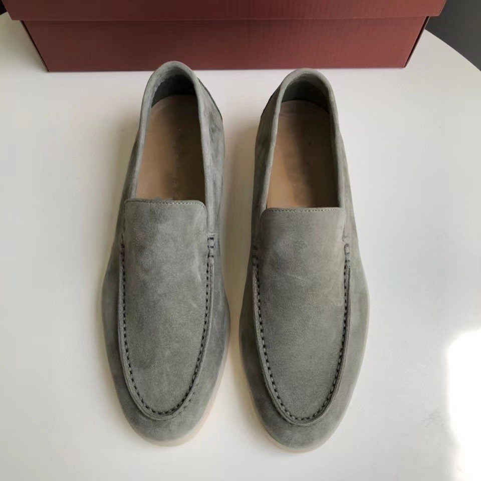 Carlo - Klassieke Suède Loafers voor Heren