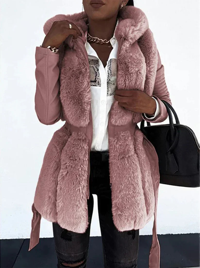 Amelie - Elegante Halflange Winterjas voor Dames