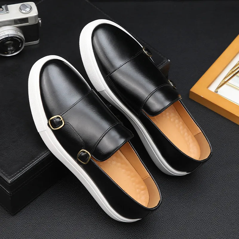 Giovanni - Stijlvolle Leren Loafers voor Heren