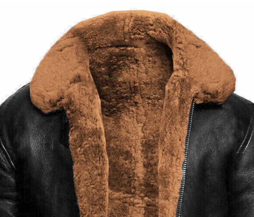 Harrison - Luxe Leren Winterjas