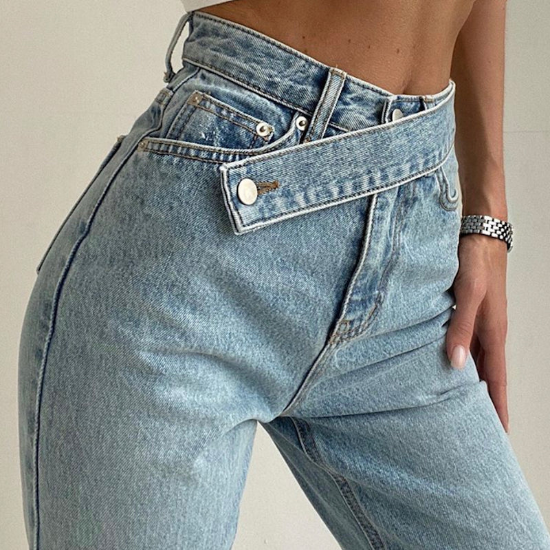 Sophia - Modieuze Hoge Taille Jeans voor de Zomer voor Dames