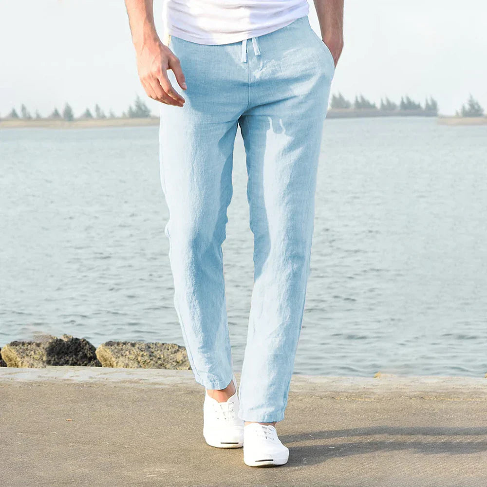 Noah - Luchtige Linnen Broek voor Mannen