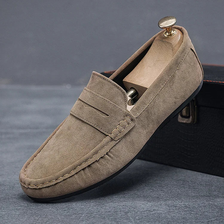 Finn - Stijlvolle Suède Loafers voor Heren