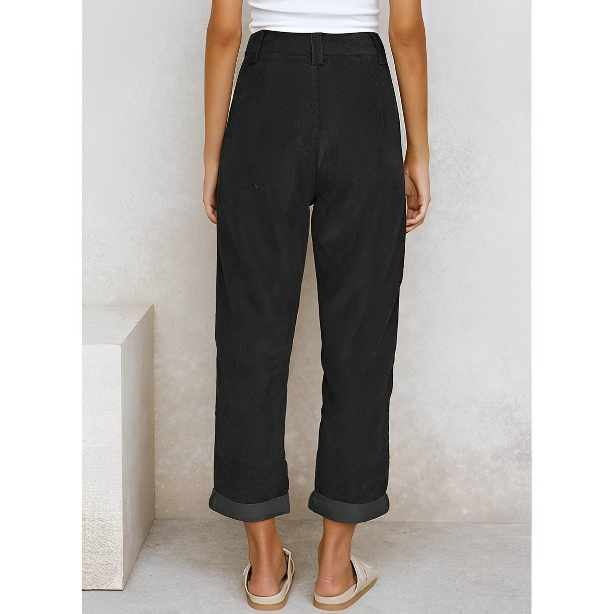 Jenny - Stijlvolle en Comfortabele Corduroy Broek voor Vrouwen