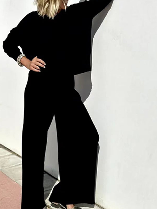 Nixie | Elegante gebreide tweedelige set