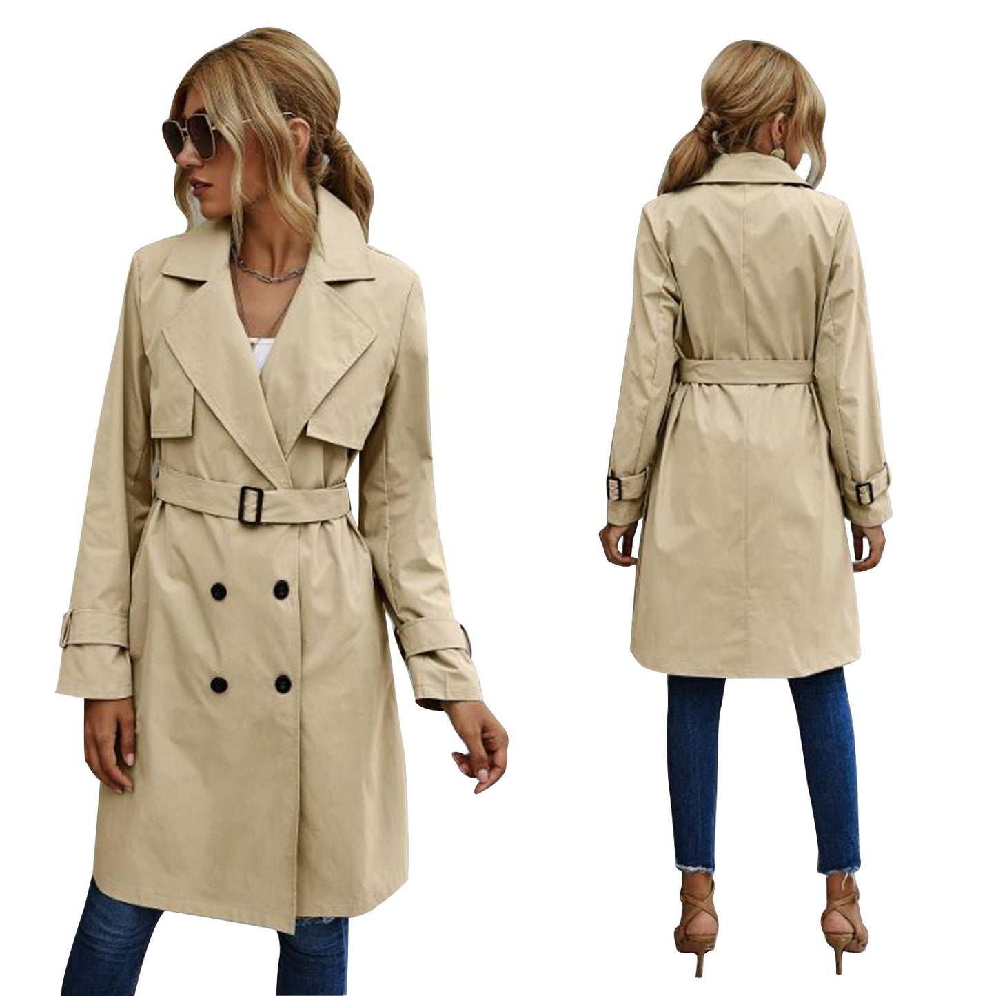 Elise | Elegante Trenchcoat voor Dames