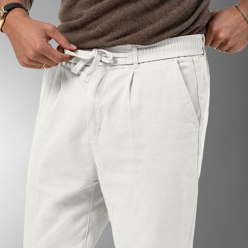 Jerry - Ademende Linnen Broek voor de Zomer voor Mannen