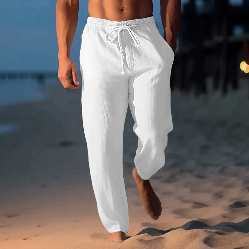 Derick - Comfortabele Linnen Broek voor de Lente
