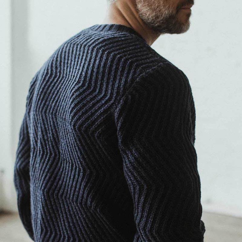 Samuel | Elegante gebreide trui met lange mouwen