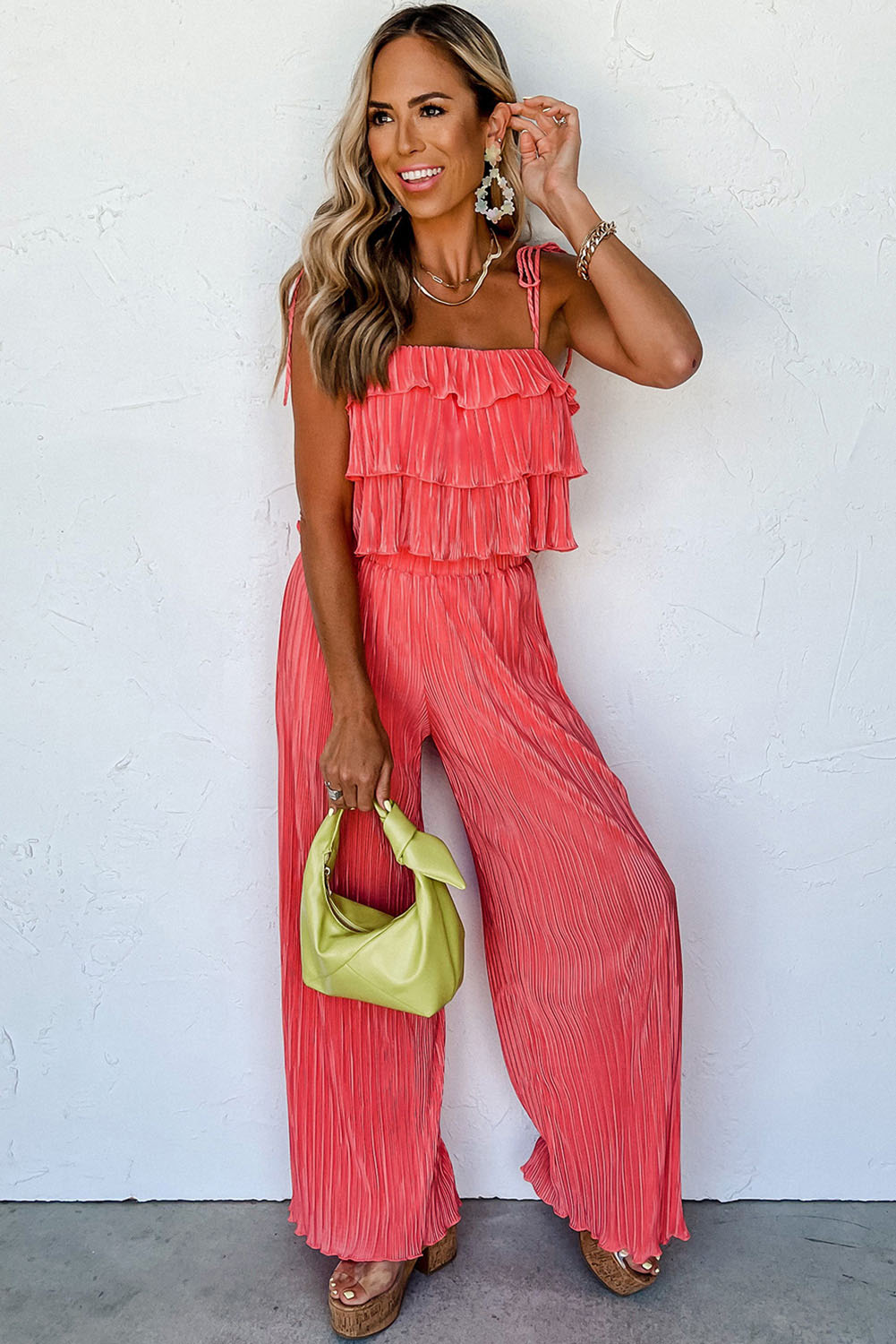 Marisol | Chique ruches top & broek set