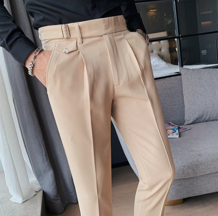 Louis - Stijlvolle Britse Business Herfst Broek voor Mannen