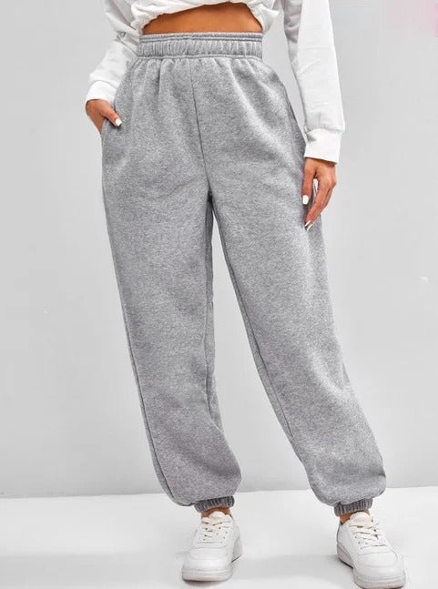 Eva - Casual Winter Hoge Taille Comfortabele Joggingbroek voor Vrouwen