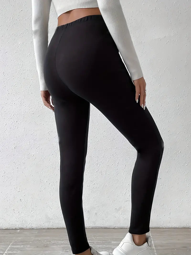 Danika - Casual Winter Legging met Fleecevoering voor Vrouwen