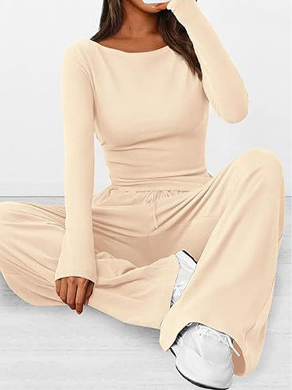 Lainey | Casual slim fit tweedelige set