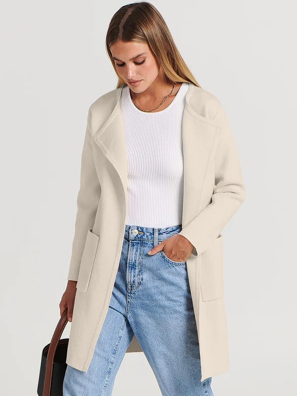 Nina | Elegante en Stijlvolle Gebreide Jas