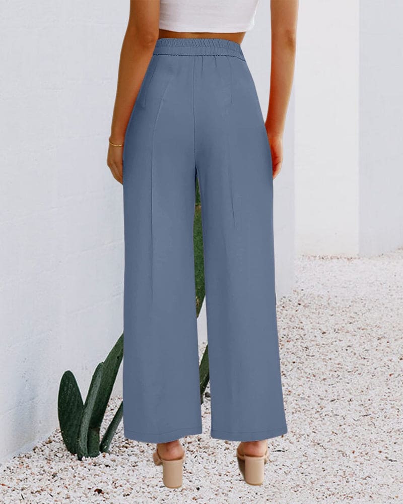 Elaine - Broek met Hoge Taille