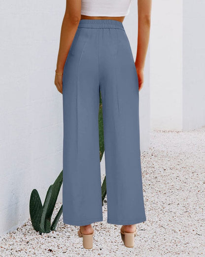 Elaine - Broek met Hoge Taille