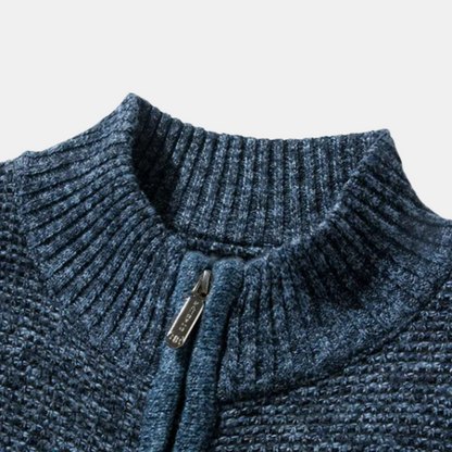 Vortex | Stijlvol Heren Vest met Opstaande Kraag