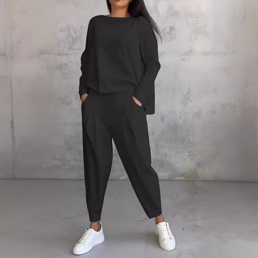 Kyline | Casual Lange Mouw Top en Broek Set