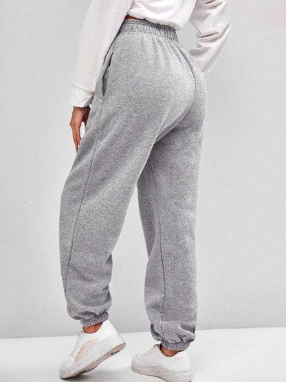 Zaria - Casual Herfst High-Waisted Joggingbroek voor Vrouwen