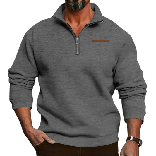 Fabio™ | Herentrui Halflange Rits - Casual Comfort