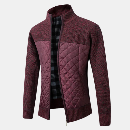 Vortex | Stijlvol Heren Vest met Opstaande Kraag